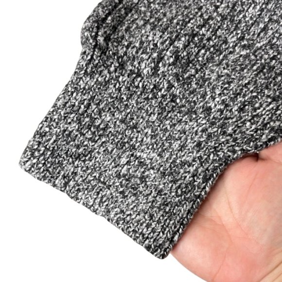 NINE WEST | Gray Oversized Cowl Neck Heavy Knit Pullover Sweater | Size XL - Picture 4 of 12